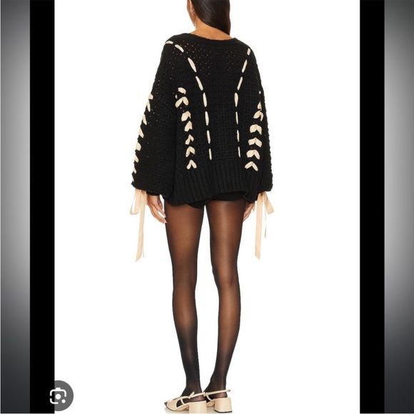 Last price drop⬇️PRICE FIRM➡️ NWT FOR LOVE & LEMONS LIBERTY CARDIGAN - M - Picture 5 of 13